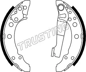 Brake Shoe Set (124.280)