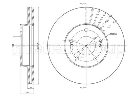 Brake Disc (DF331)