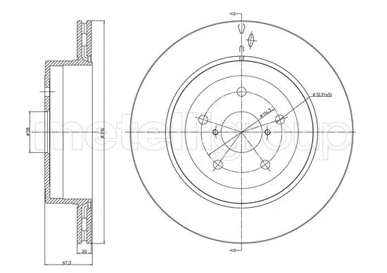 Brake Disc (DF1241)