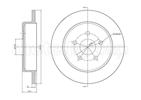 Brake Disc (DF1402)