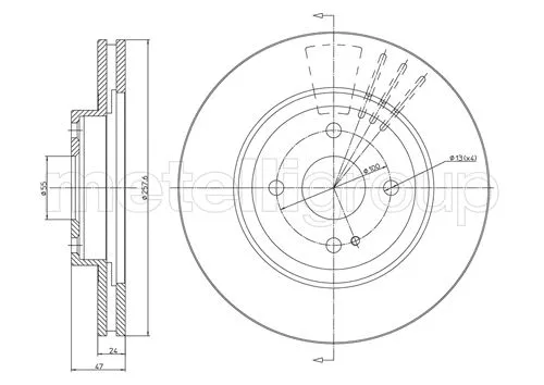Brake Disc (DF512)