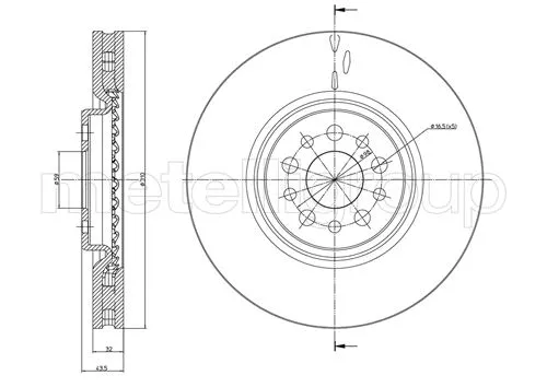 Brake Disc (DF404)