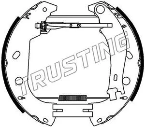 Brake Shoe Set (6374)