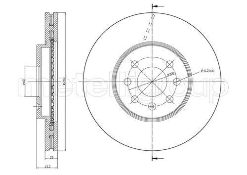 Brake Disc (DF388)