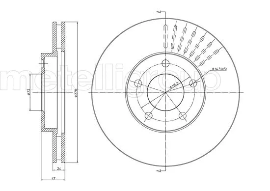 Brake Disc (DF126)