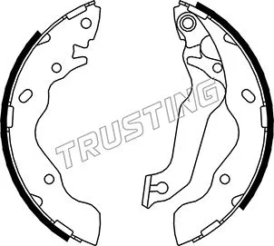 Brake Shoe Set (046.206)