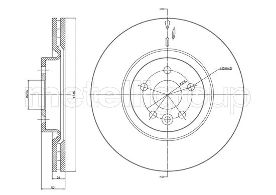 Brake Disc (DF1392)
