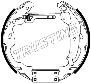 Brake Shoe Set (6488)