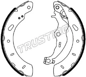 Brake Shoe Set (040.165)