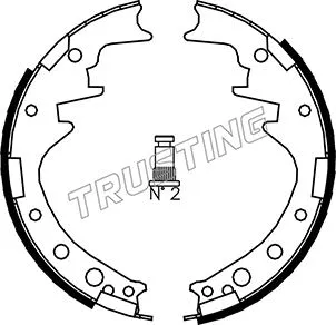 Brake Shoe Set (115.249)