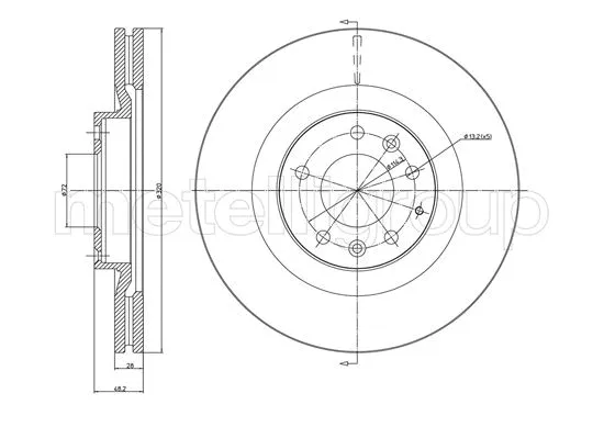 Brake Disc (DF1451)