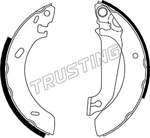 Brake Shoe Set (040.133)