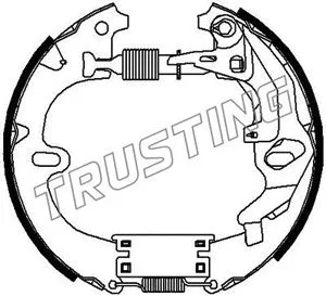 Brake Shoe Set (6322)