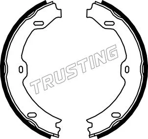 Brake Shoe Set, parking brake (052.130)