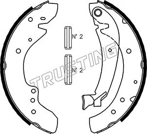 Brake Shoe Set (034.096)