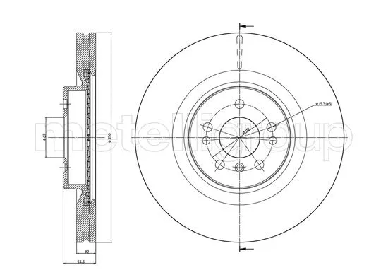 Brake Disc (DF1042)