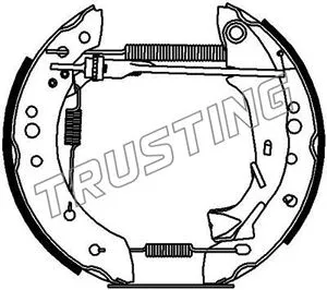 Brake Shoe Set (6198)