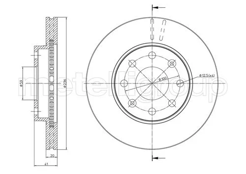 Brake Disc (DF922)