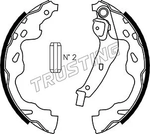 Brake Shoe Set (115.310)