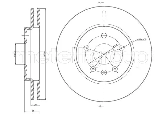 Brake Disc (DF1377)