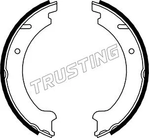 Brake Shoe Set, parking brake (127.272)