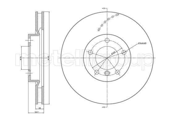 Brake Disc (DF879)