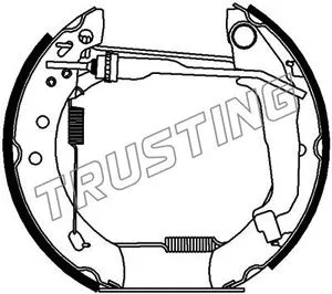 Brake Shoe Set (6211)