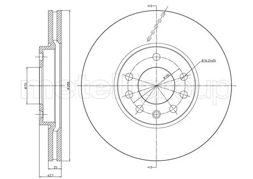 Brake Disc (DF719)
