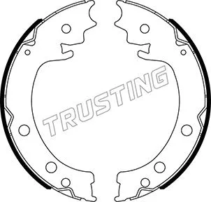 Brake Shoe Set, parking brake (111.253)
