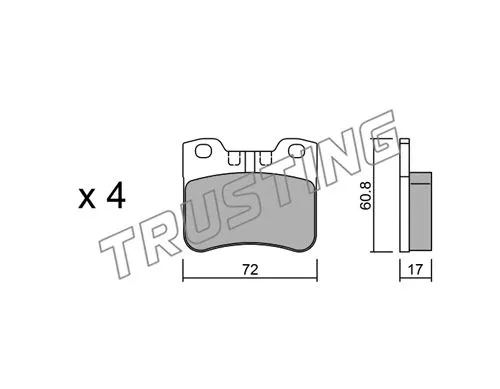Brake Pad Set, disc brake (062.2)