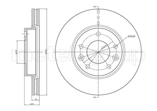 Brake Disc (DF162)