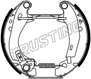 Brake Shoe Set (6014)