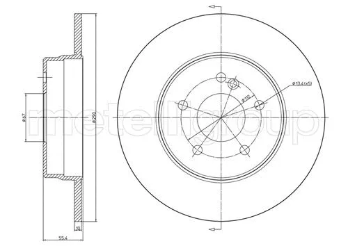 Brake Disc (DF152)