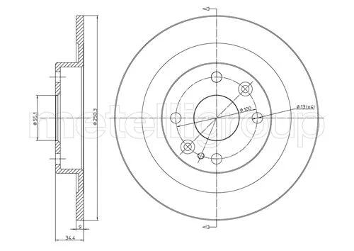 Brake Disc (DF058)