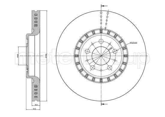 Brake Disc (DF551)
