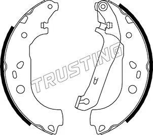 Brake Shoe Set (040.155)