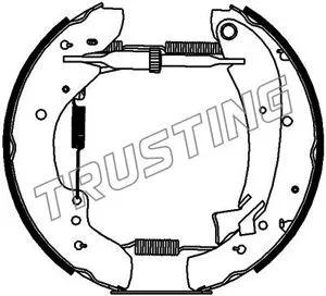 Brake Shoe Set (6204)