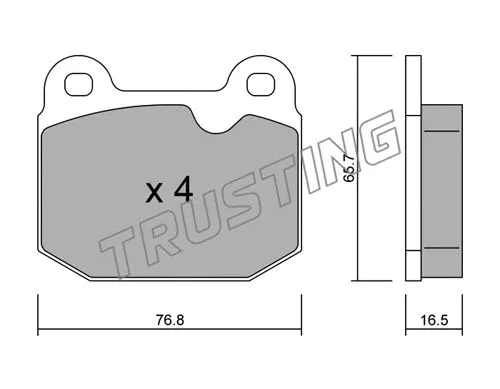 Brake Pad Set, disc brake (015.1)