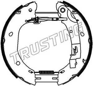 Brake Shoe Set (6386)