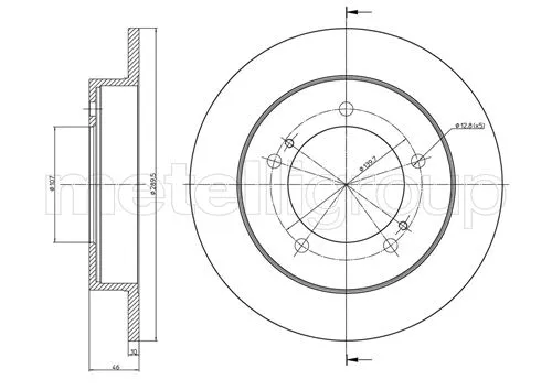 Brake Disc (DF094)