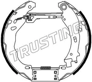 Brake Shoe Set (6472)
