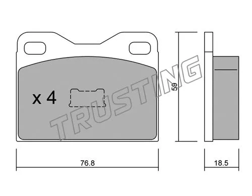 Brake Pad Set, disc brake (017.2)