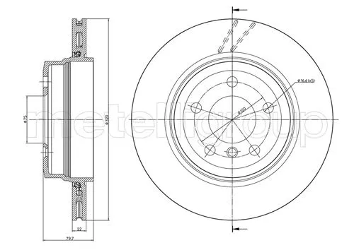 Brake Disc (DF1078)