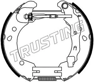 Brake Shoe Set (6396)