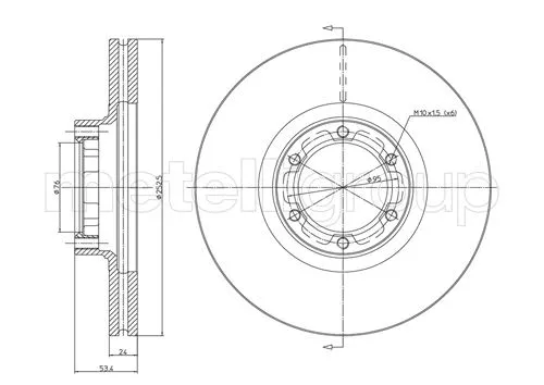 Brake Disc (DF486)