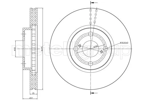 Brake Disc (DF933)