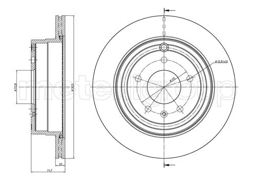 Brake Disc (DF1320)