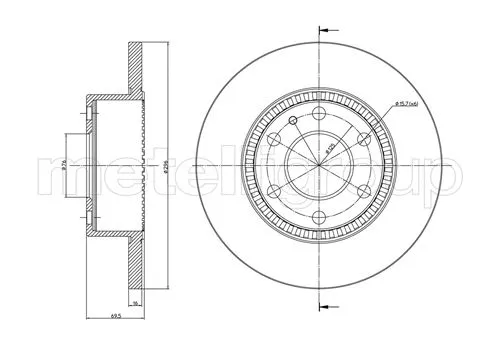 Brake Disc (DF1405)