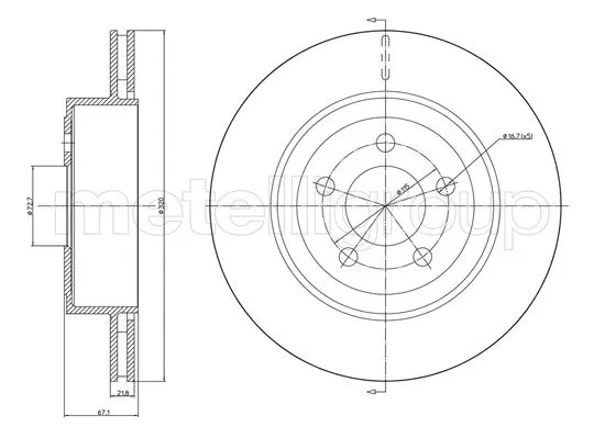 Brake Disc (DF1200)