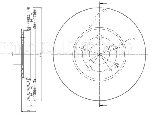 Brake Disc (DF1041)